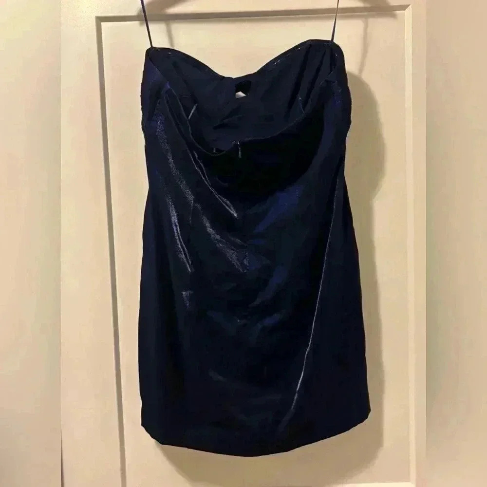 NWT- Dynamite - Knot Front Bustier  Dress - Picture 8 of 9